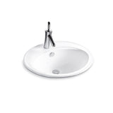 MILANO | Above Counter Wash Basin Kn-221 White Made In China | 140500200575