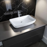 MILANO | Ceramic Art Basin Model No- 2219C White Made In China | 140500200610