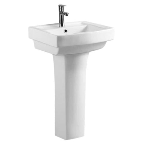 MILANO | Atlantis Ceramic Wash Basin/Pedestal | 140500200896