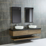 MILANO | Leena Vanity with Mirror Light Brown | 140500201152