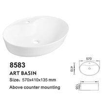 MILANO | Countertop Art Basin -8583 | 140500201210