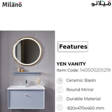 MILANO | Yen Vanity Model No. HS16334 with Led Mirror | 140500201219