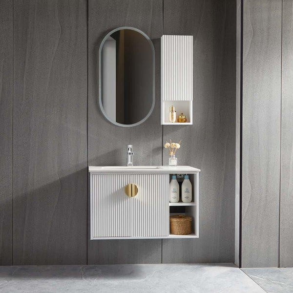 MILANO | Pia Vanity with Mirror White | 140500201221