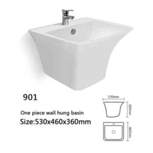 MILANO | Wall Hung Single Mould Wash Basin 901 | 140500201289