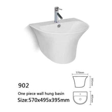 MILANO | Wall Hung Wash Basin 902 | 140500201290