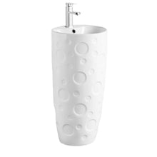 MILANO | Sira Decorative Basin White 400 x 400 x 810 | 140500201291