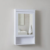 MILANO | Plus Izara Mirror Cabinet - 60x98x16 cm White | 140500201469