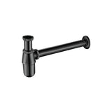 MILANO | Cp Bottle Trap 1 1/4 A-1023 Matt Black Made In China | SKU: 140800200116