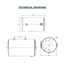 MILANO | Electric Water Heater Horizontal -50Ltr | 140900200030