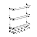 MILANO | Miel Plus 3 Layer Shelf Chrome | 141100100057