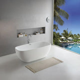 MILANO | Rica Freestanding Bathtub 1700*800*580 Glossy White | 142300100001