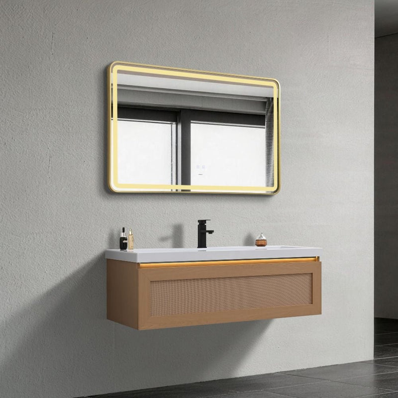 MILANO | Luxe Jazz Vanity - 118 x 75 cm Brown | 142400101322