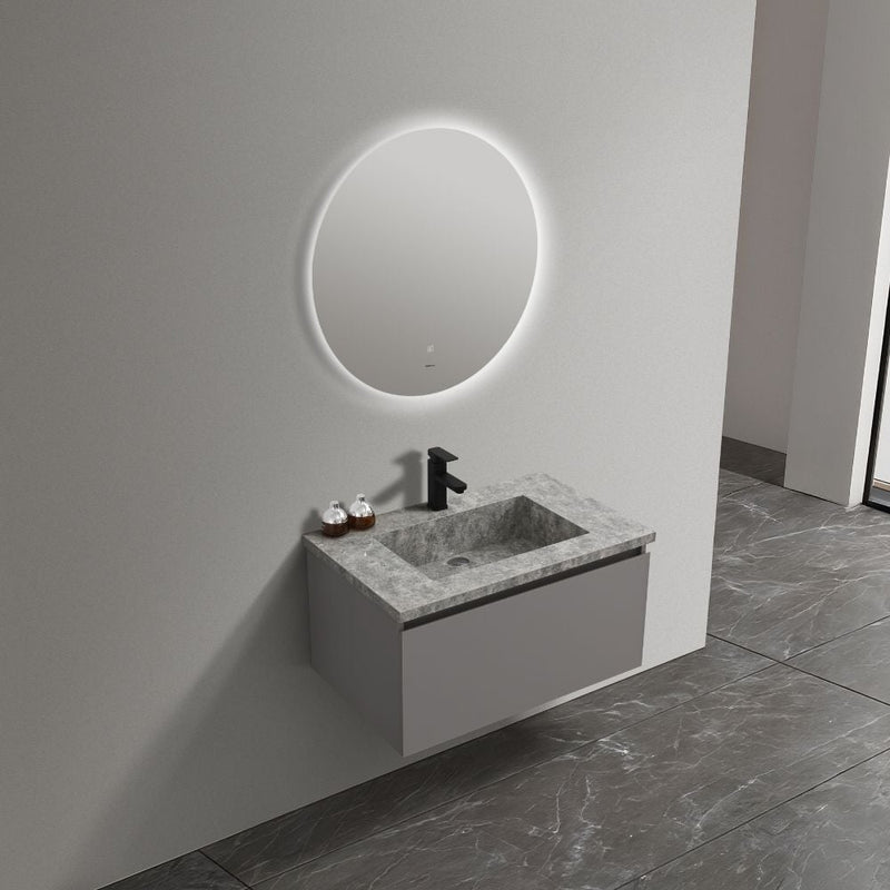 MILANO | Luxe Loop Vanity - 80x50x40 cm Grey | 142400101330