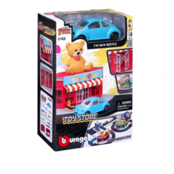 BBURAGO | 18-31510 1:43 Str. Fire Bburago City, Toy Store | 47531510