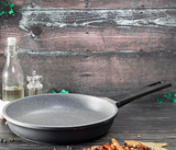 ROYALFORD | 26 Cm Die Cast Aluminium Frypan Black & Grey | RF8595