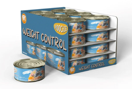 MOOCHIE | Mince With Salmon (Weight Control) 24X85G. Can | 14659