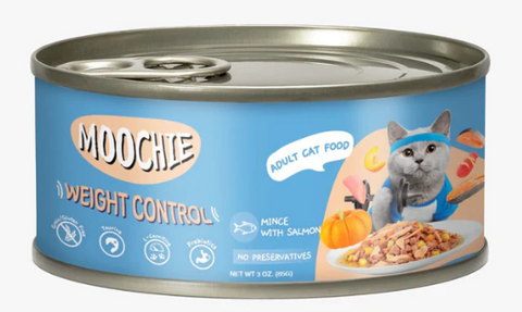 MOOCHIE | Mince With Salmon (Weight Control) 85G. Can | 14660