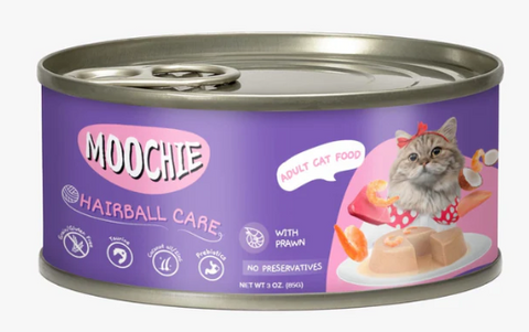 MOOCHIE | With Prawn Pate (Hairball Care) 85G. Can | 14662