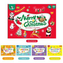 PANDA JUNIOR | Reusable Stickers-Merry Christmas PJ013-5 | 49701351