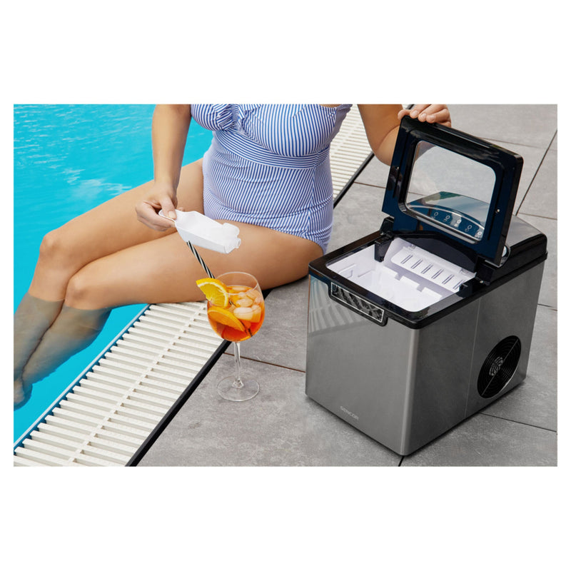 SENCOR | Ice Maker Upto 12Kg of Ice Per Day | SIM 3500SS