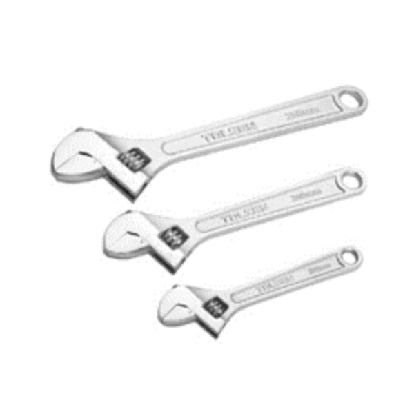 TOLSEN | 3Pcs Adjustable Wrench Set | 15007
