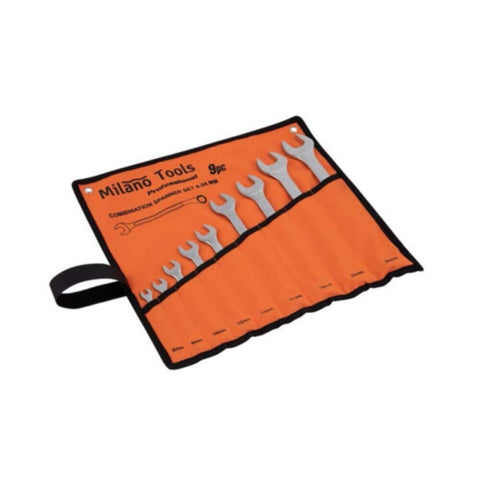 MILANO | Combination Spanner 9 Pcs Set 6-24 Mm | 150200205053