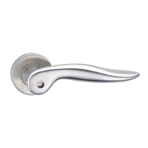 MILANO | Ss 304 Solid Lever Handle H117 On Rose | 150901400023