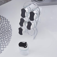 HOMEBOX | Karl 7-Piece Spice Jar Set with Rack | 154723623