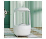 Anti-Gravity Humidifier 500ml Smart Ultrasonic Cool Mist Humidifier With Light 2 Modes for Home Office Energy Saving White | JPO6422