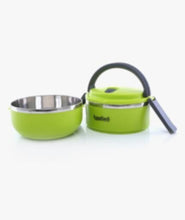 ROYALFORD | Double Layer Lunch Box Assorted Colors - Leak-Proof & Airtight Lid Food Storage Container, High-Quality | RF4673