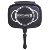 ROYALFORD | 32cm Double Grill Pan with Magnetic Lock | RF5515