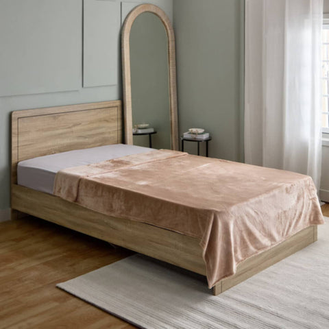 HOMEBOX | Lavish Twin Flannel Blanket | 157647075