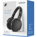 SENNHEISER | HD 450BT Noise-Canceling Wireless Over-Ear Headphones Black | 508386