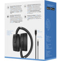SENNHEISER | HD 450BT Noise-Canceling Wireless Over-Ear Headphones Black | 508386