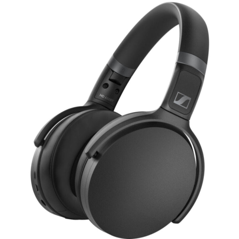 SENNHEISER | HD 450BT Noise-Canceling Wireless Over-Ear Headphones Black | 508386