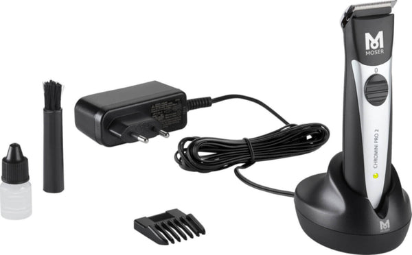 MOSER | Professional Ultra-Close Cordless Trimmer | Chromini Pro
