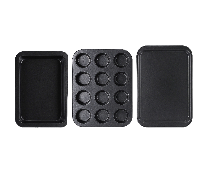 ROYALFORD | 3 Piece Baking Set Black | RF9900