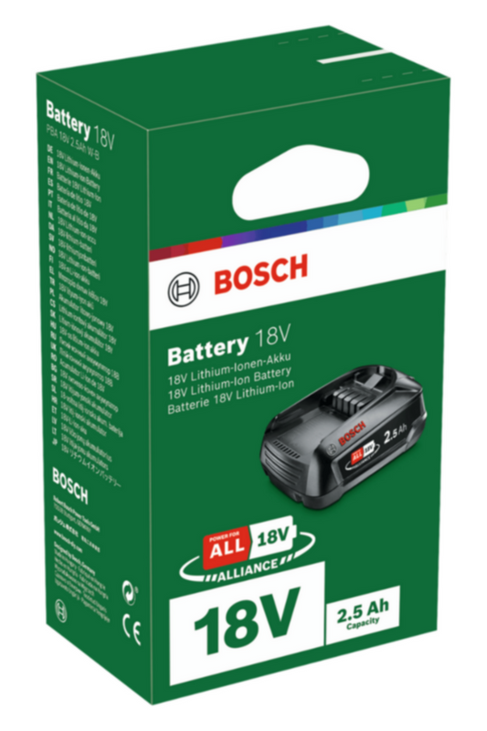 BOSCH | Battery pack PBA 18V 2.5Ah W-B