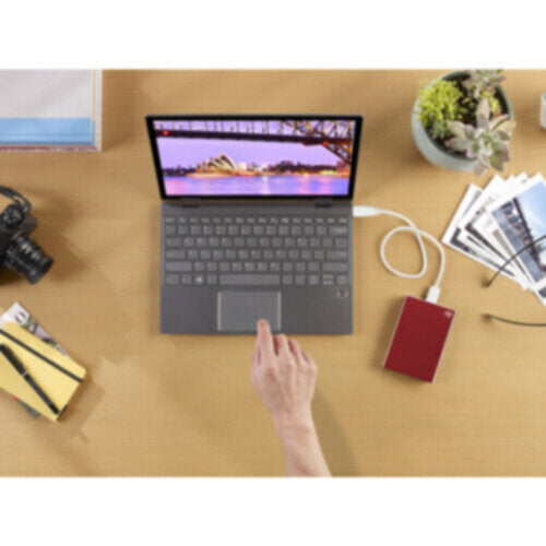 SEAGATE | HDD ONE TOUCH Portable 4TB Red | STKC4000403