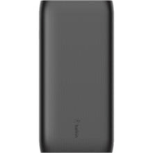 BELKIN | 20K Power Bank Usb-C 30W Pd, 1X12W Usb-A, 0.6M Usb-C Cable, Black | BPB002btBK