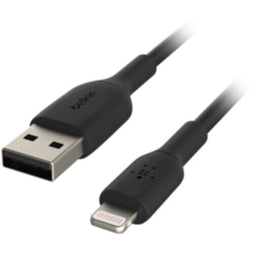 BELKIN | BOOSTâ†‘CHARGEâ„¢ Lightning to USB-A Cable 2m/6.6ft Black | CAA001bt2MBK