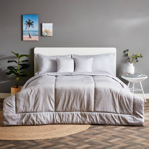 HOMEBOX | Cambridge Satin 5-Piece King Comforter Set - 220x240 cm | 160605713