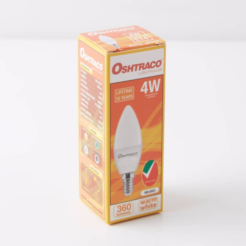 HOMEBOX | Oshtraco 4 Watt E14 Warm White LED Light | 160673730