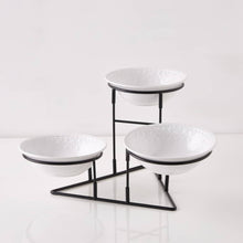 HOMEBOX | Nova 3-Tier Bowl Set - 20x20x6 cm | 162137376