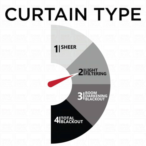 HOMEBOX | Atlanta Single Jacquard Curtain with Eyelets - 140x240 cm | 162466617