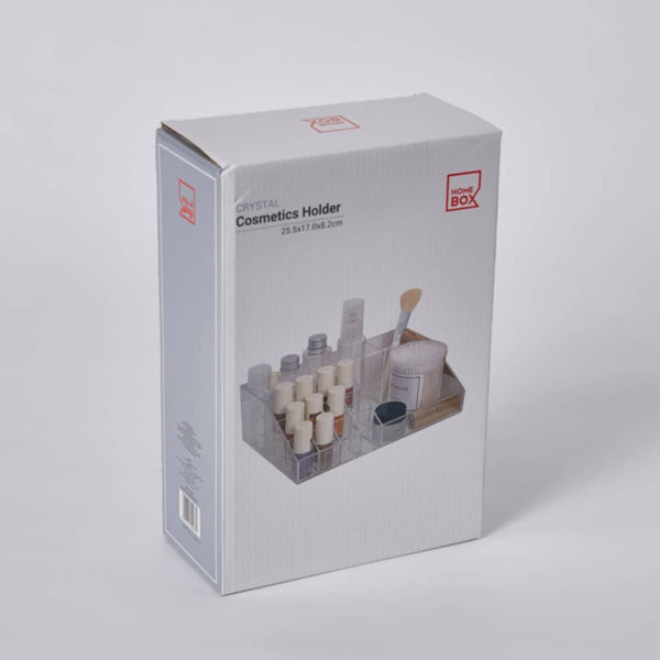 HOMEBOX | Crystal Cosmetics Holder - 25x17x8 cm | 162760492