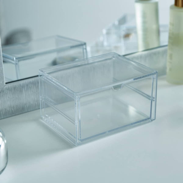 HOMEBOX | Crystal Cosmetics Box - 17x13x10 cm | 162760493