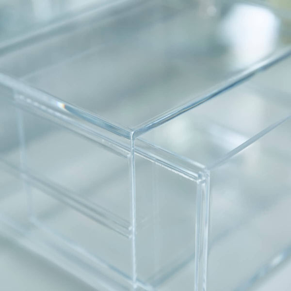 HOMEBOX | Crystal Cosmetics Box - 17x13x10 cm | 162760493