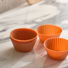 HOMEBOX | Avon Silicone 6-Piece Foldable Muffin Mould - 7x3 cm | 162805483