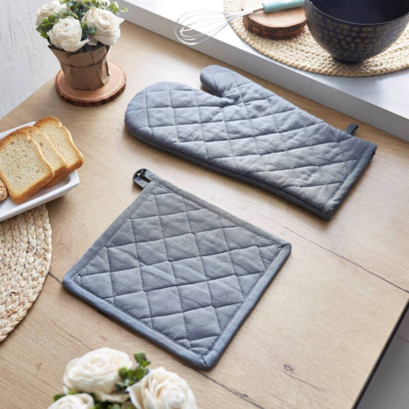 HOMEBOX | Atlanta Solid Oven Mitten - 18x30 cm | 162836977